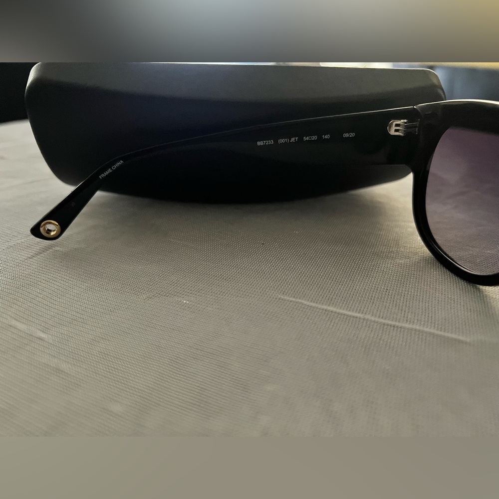 Bebe Women's Sunglasses with Black Frame with gold accents - Picture 2 of 8